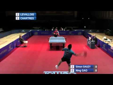 Gao Ning vs Simon Gauzy[French League 2011/2012]