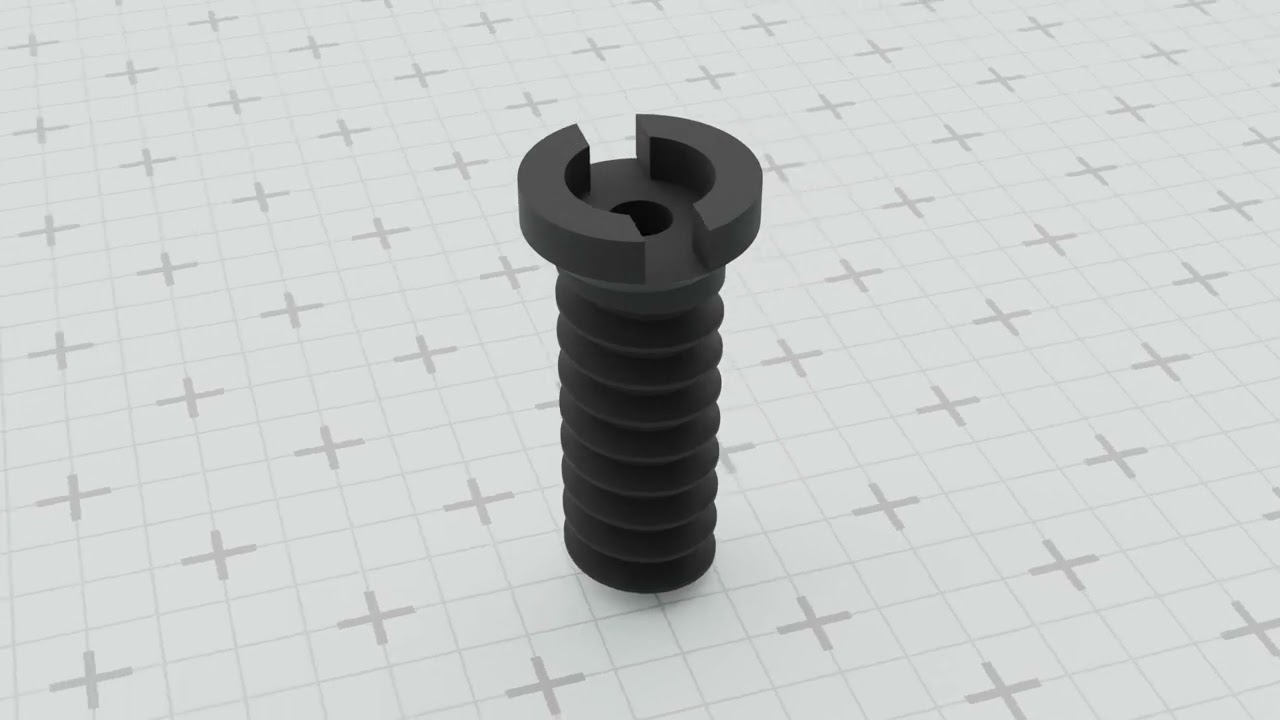 Worm gear of the heater flap motor Denso 1138002320 3D Print Model