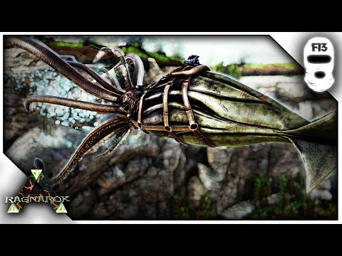 TAMING A BIG SQUIDDY BOY! TUSOTEUTHIS TAMING! Ark: Survival Evolved [Master Zoologist E122]