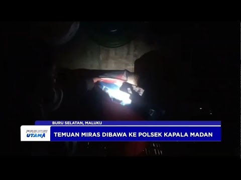 POLRES BURU SELATAN POLDA MALUKU RAZIA MIRAS OPERASI MANTAP PRAJA SALAWAKU 2024