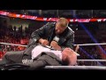 The WrestleMania Contract Signing Between Triple H And Brock Lesnar Ends In Chaos Raw March 18 20