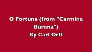 O Fortuna