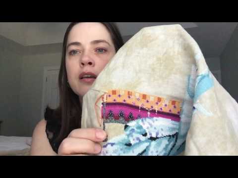 Nicole's Needlework: FlossTube #14 - Shepherd's Bush Finish, kntting start and stitching wips