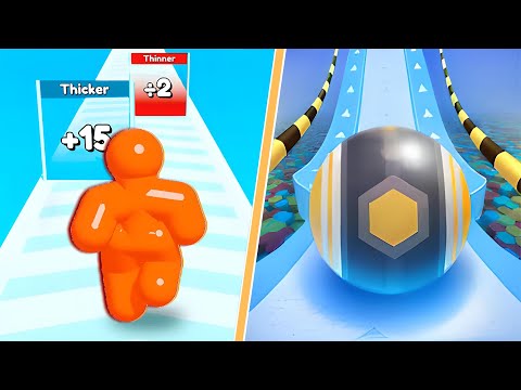 Tall Man Run vs Action Balls All Max Levels Android iOS Gameplay 4K