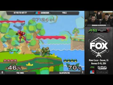 DYFWI Day 1 - Round 1 Pools: Hugs (Samus) vs SilentSpectre (C. Falcon)