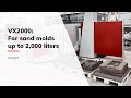 Industrial Sand 3d Printing System VX2000