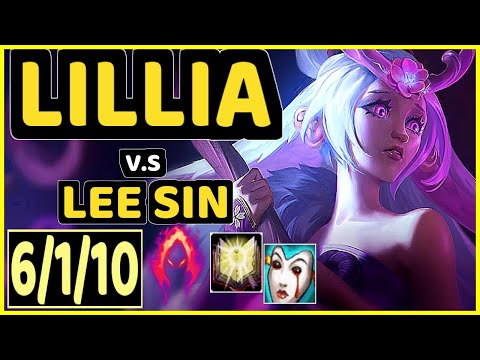 ELLIM (LILLIA) vs LEE SIN - 6/1/10 KDA JUNGLE CHALLENGER GAMEPLAY - KR