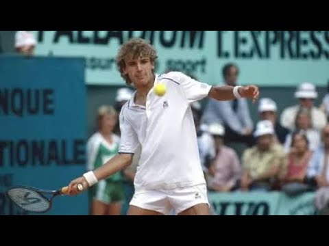 French Open 1982 4th Round - Wilander v Lendl