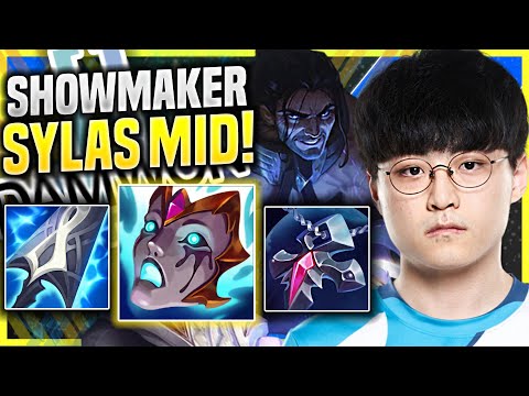 SHOWMAKER DOMINATING SYLAS WITH NEW ITEMS! - DWG ShowMaker Plays Sylas Mid vs Vladimir!