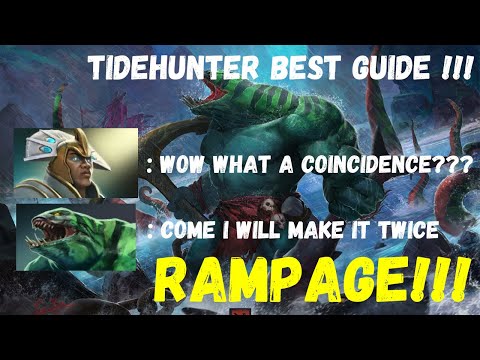 OG.CEB  SMURF TIDEHUNTER - PHYSICAL DAMAGE - DOTA 2 7.27 GAMEPLAY