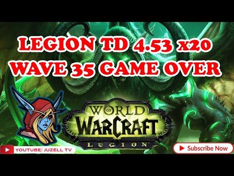 [LEGION TD MEGA 4.53] -prac 700/ WAVE 35 GAME OVER