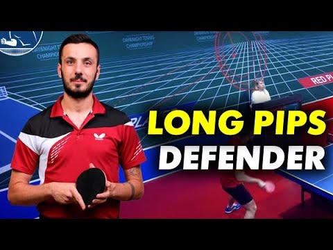 LONG Pips DEFENDER: Mosiuk Mikhail, selection #1 chopper, modern defence