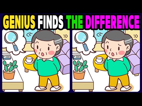 【Spot the difference】Only genius find the difference【 Find the difference 】562