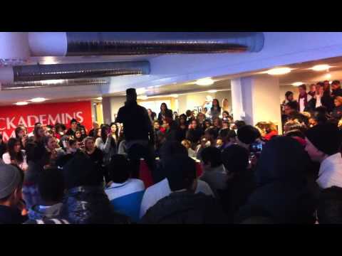 Adam Tensta och  Layzee @ Nackademin city