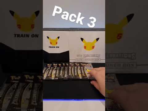 Pokémon Celebrations Elite Trainer Box Opening Pack 3 #etb #pokemontcg