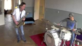 LEPR' - Drums 'n Sax (rehearsal day 1)