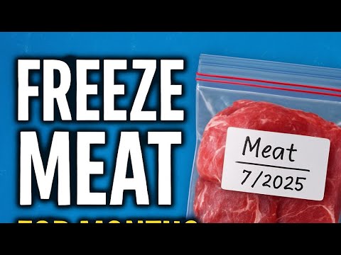 How to FREEZE MEAT for MONTHS! 🥶 Top Hacks for Safe & Fresh Eid Storage