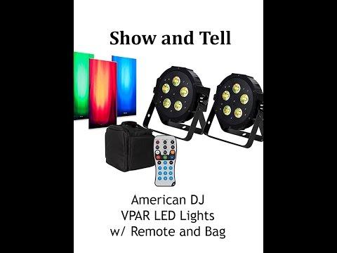 American DJ VPAR Can Lights Review