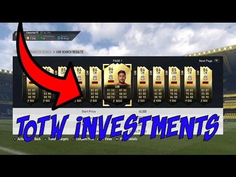 MAKE 30K PER CARD !!! - BEST TOTW INVESTMENTS ! - FIFA 17 Ultimate Team Trading Method