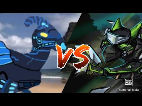 Ninja Parasau Vs Ninja Velociraptor Battle Dino robot Ninja Velociraptor Dino Robot Ninja Parasau