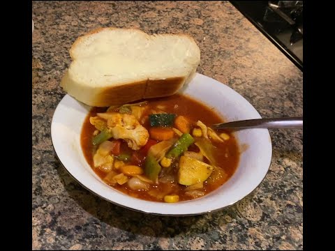 ULTIMATE DIET VEGETABLE SOUP! | Healthy Nutritious...