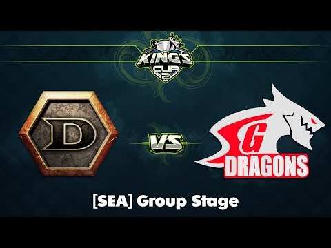 DeToNator vs SGD Game 1 - King's Cup 2 SEA: Group Stage w/ Xyclopzz, GoDz, Danelie & Tsunami