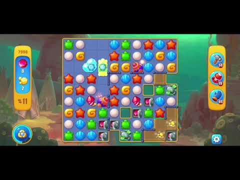 Fishdom 7998 Hard Level - NO 💣🧨💥