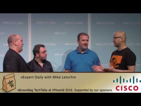 2016 VMworld EMEA - vExpert Daily with Mike Letschin