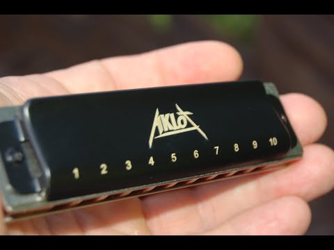 Aklot Harmonica in key of C - unboxing and review
