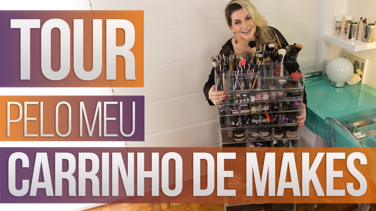 Watch Now TOUR PELO MEU CARRINHO DE MAQUIAGENS TOUR PELO MEU CARRINHO DE MAQUIAGENS