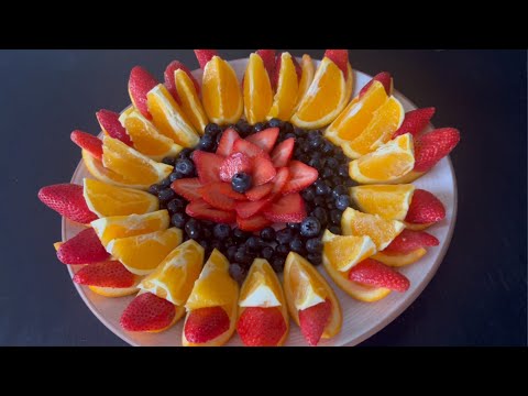 How to design fruit طرز تهیه دیزاین میوه