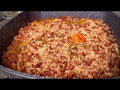 How To Make JAMAICAN RICE & PEAS 🇯🇲