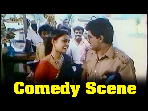 Avasara Police 100 Movie : Silk Smitha and Bhagyaraj Comedy Scene