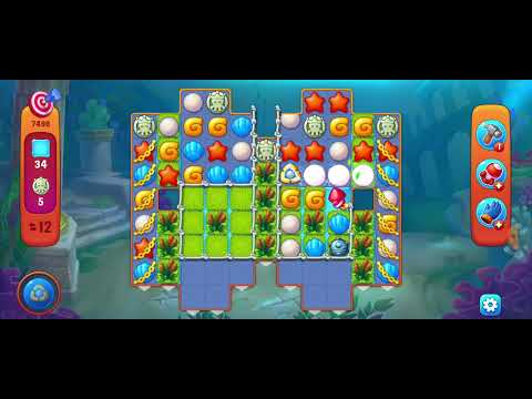 7496 7497 7498 7499 7500 Unlocking New Level #fishdom #playrix #Pretty Aqua Fishdom  ♒️🐟🐠