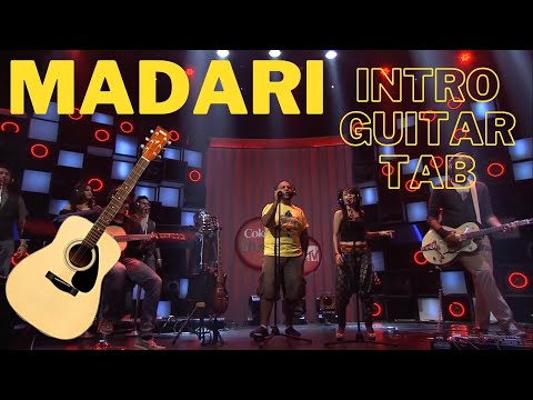 Madari Guitar Tabs for Beginners । Vishal Dadlani & Sonu Kakkar । Cock studio India ।
