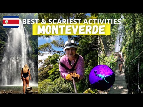 Monteverde's BEST & SCARIEST Activities! El Tigre waterfalls & More | Central America Vlog 8