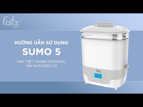 Máy tiệt trùng hơi nước sấy khô điện tử Fatzbaby Sumo 5 - FB4901LD