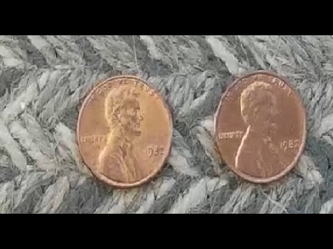 How To Tell The Difference 1982 Zinc vs Copper Pennies Pt. 1