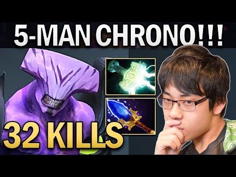 OG.ANA FACELESS VOID WITH AMAZING 32 KILLS - DOTA 2 GAMEPLAY