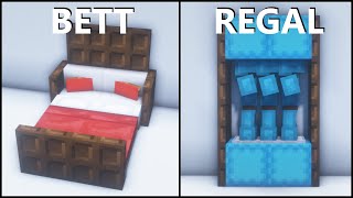 Minecraft: 20+ Schlafzimmer Bau Ideen! [einfach]