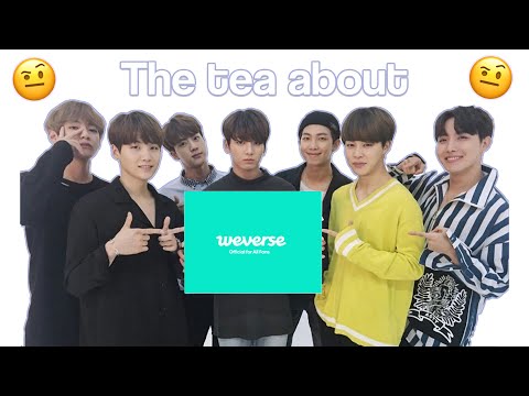 the tea about bts' weverse