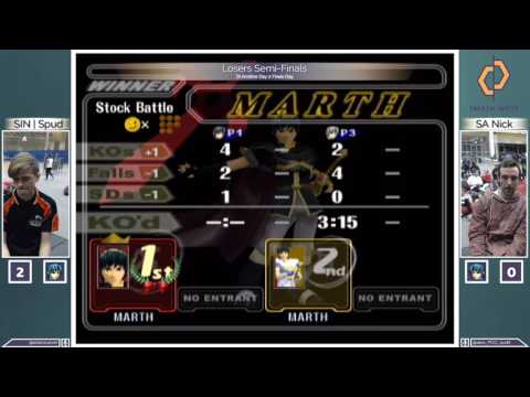 DI Another Day 2: Melee Singles - SA Nick Vs. SIN | Spud