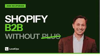 How to Set Up Shopify B2B Wholesale (No Plus Needed, 2026)