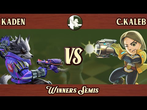 Kaden (Wolf) vs C.Kaleb (Mii Gunner, Pit, Pac-Man) - West Towne Brawl 99 Winners Semis