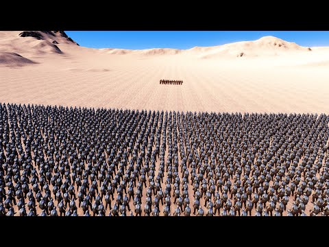 40 GOLDEN KNIGHTS Vs 5000 ZOMBIES ULTIMATE EPIC BATTLE SIMULATOR UEBS