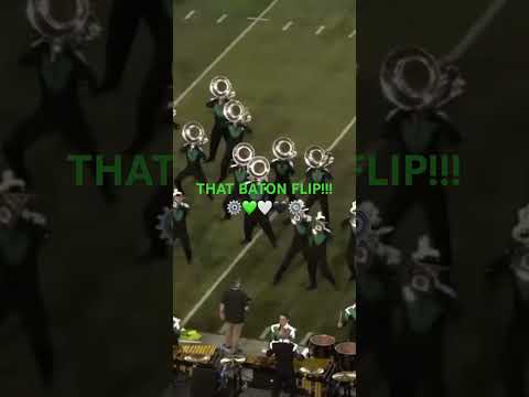🔥🔥The Cavaliers 2023, impressive baton flip by the drum major!!🔥🔥