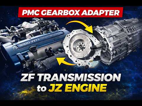 Easiest way to mount a BMW ZF gearbox to a JZ engine — PMC Motorsport guide