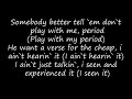 Finesse2Tymes -  Nobody feat  Gucci Mane (Lyrics video)