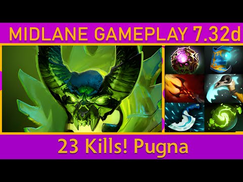 💥Dota 2 Pugna Mid Gameplay - Top MMR