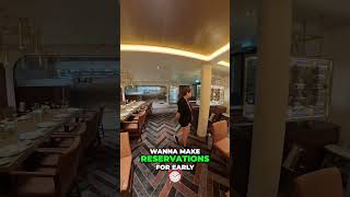 Chops Grille: Fine Dining Experience at Star of the Seas Deck 8! #shorts
